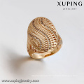 14391 Luxury jewelry elegant diamond zircon ring, latest 18k gold color ring designs for girls